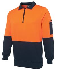 Hi Vis 330G 12 Zip Fleece Hi Vis 330G 12 Zip Fleece